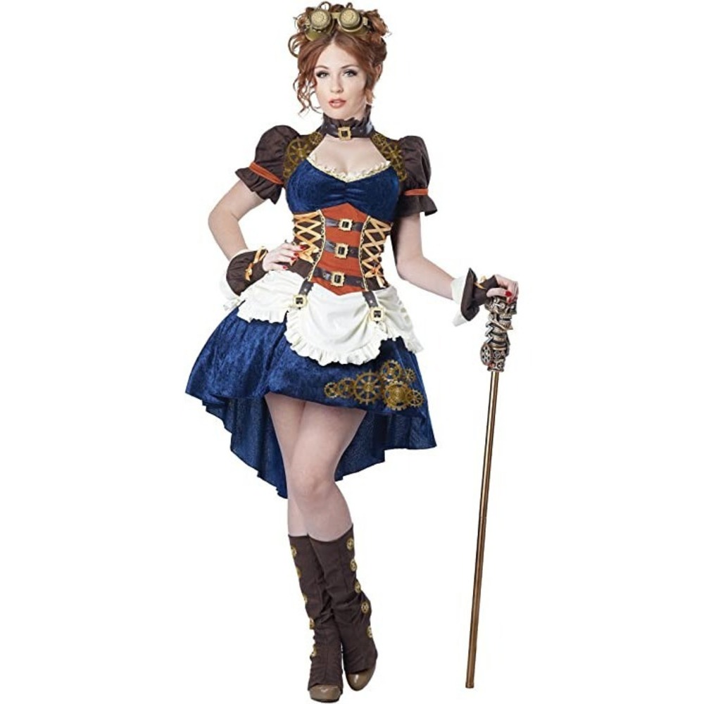 Womens Steampunk Fantasy Costume, XS